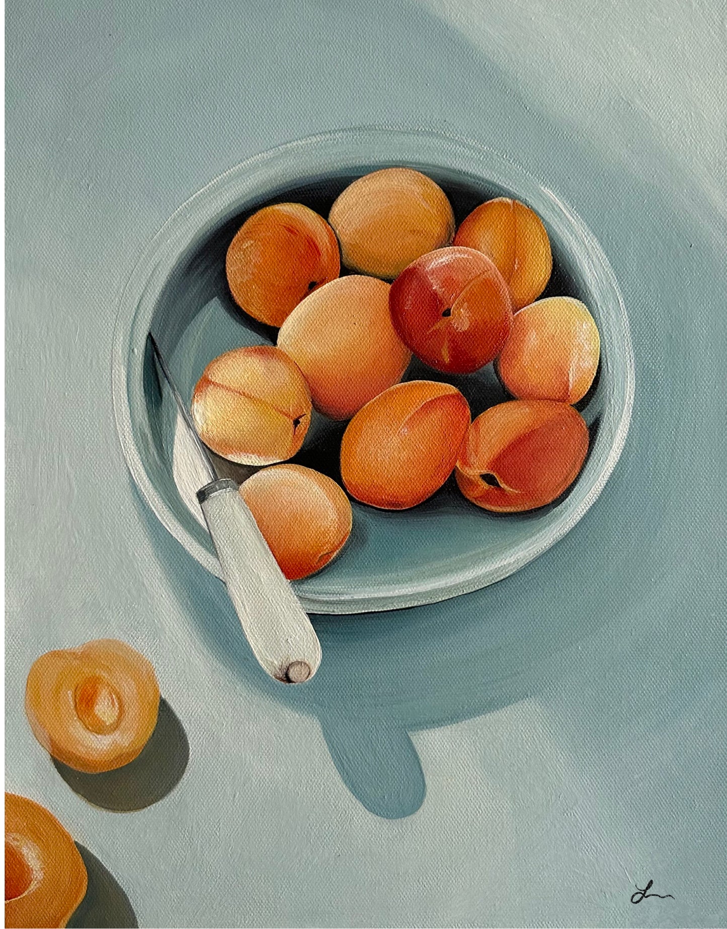 Bowl of Apricots