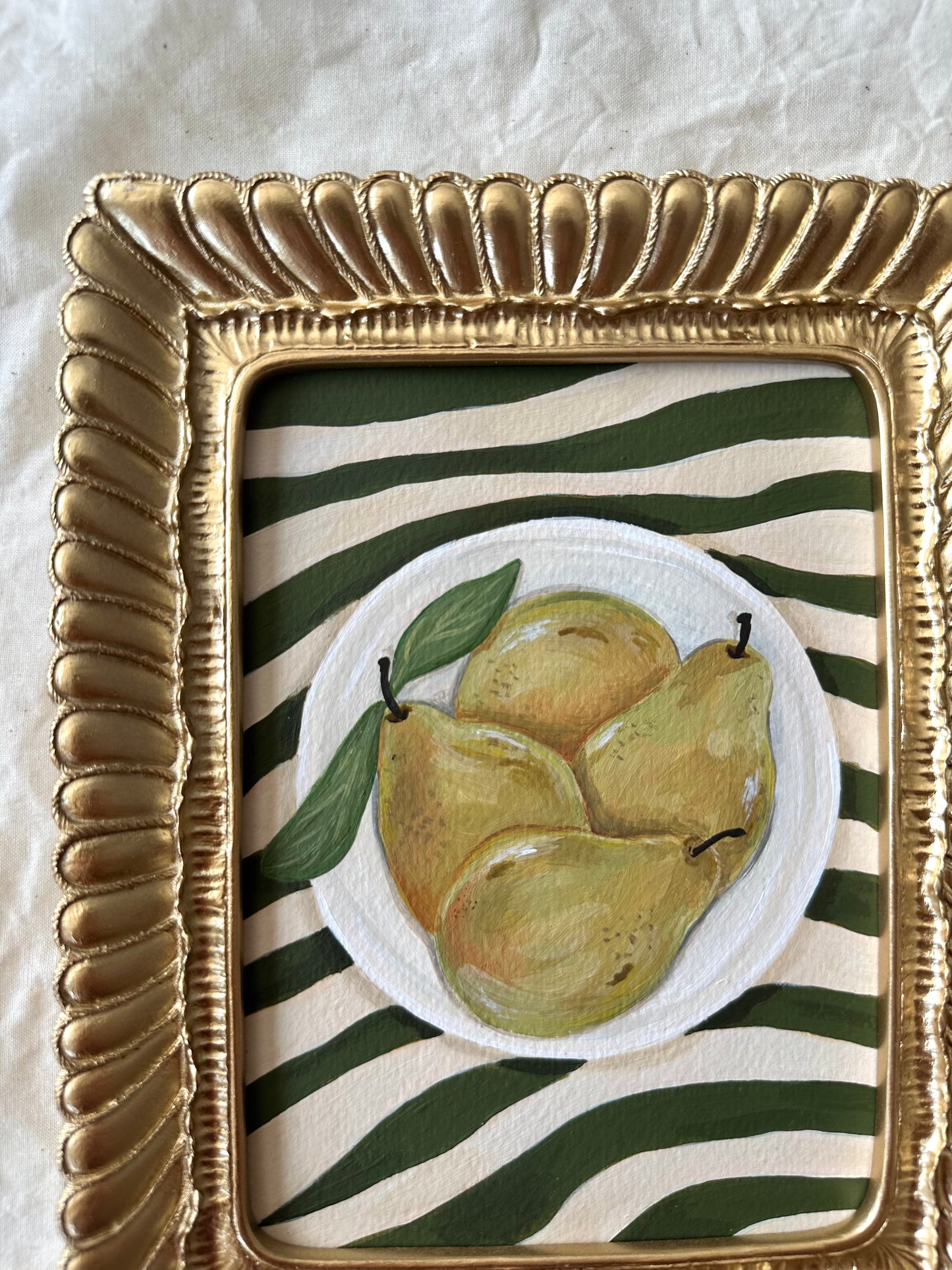 Pears Please- Framed