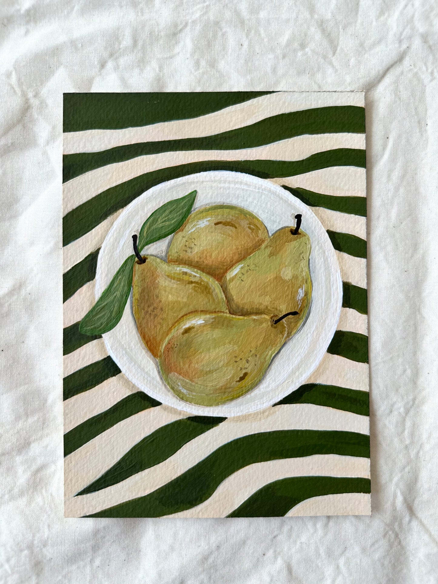 Pears Please- Framed