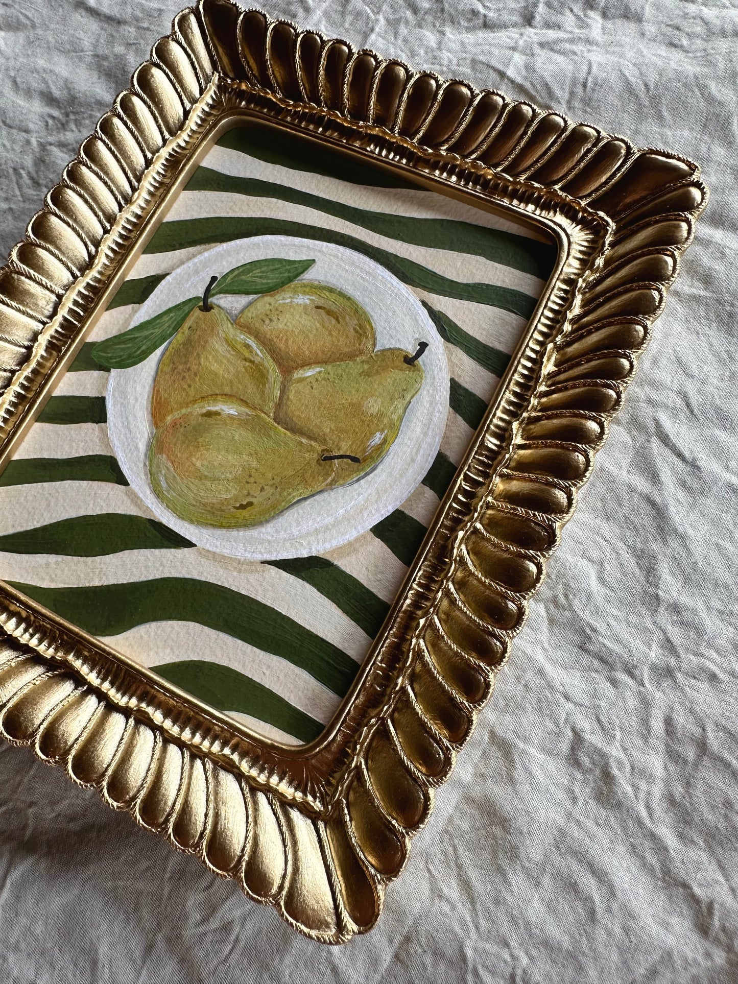 Pears Please- Framed