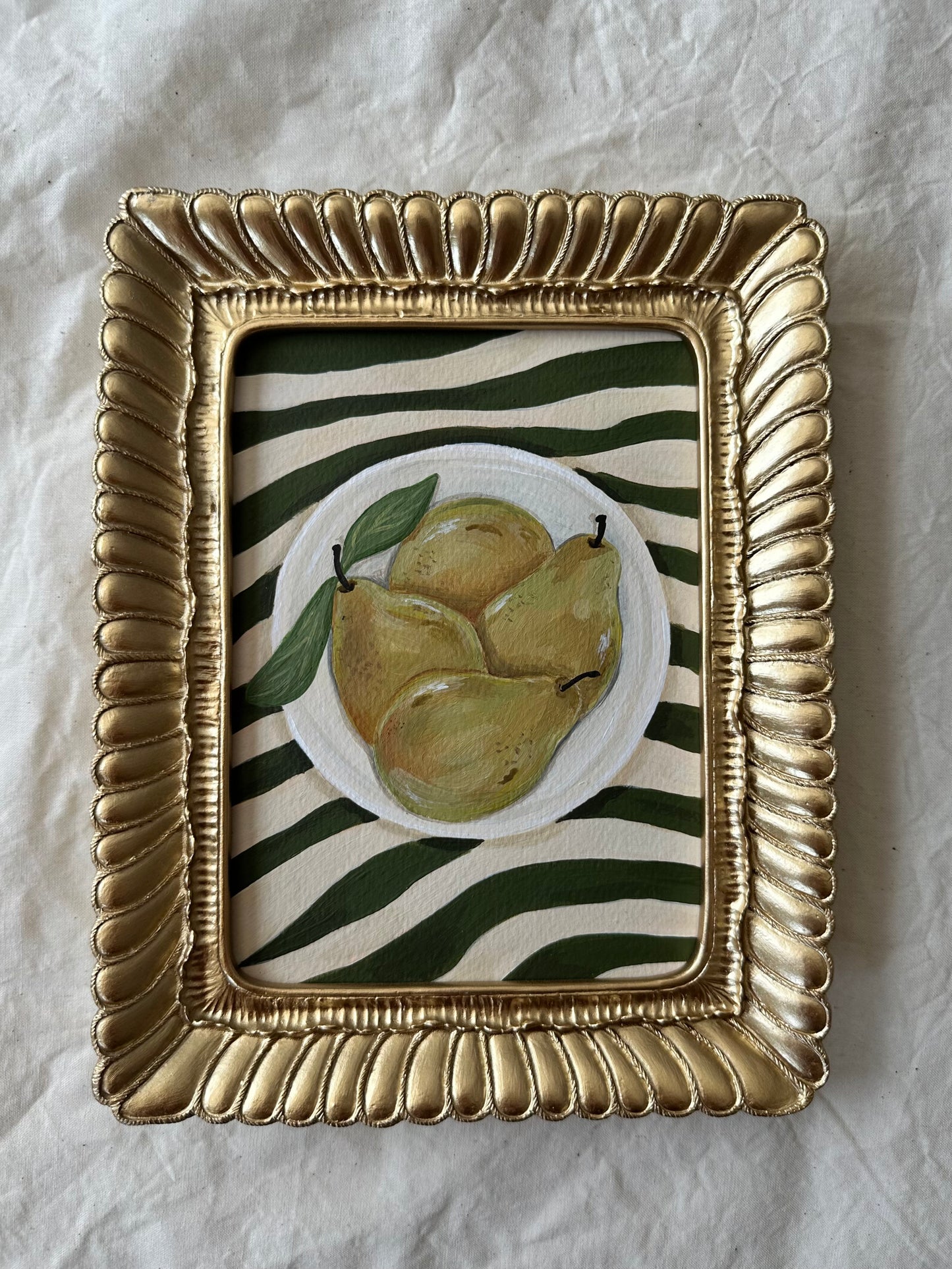 Pears Please- Framed